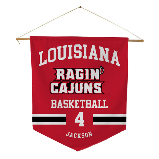Louisiana - NCAA Women's Basketball : Jazmyne Jackson - Pennant - 18" x 21"-0