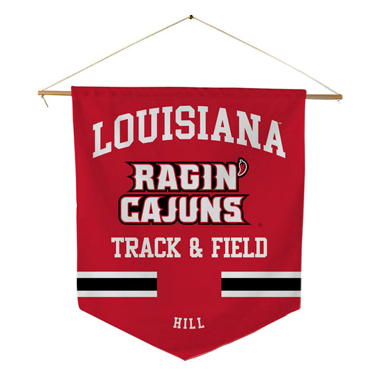 Louisiana - NCAA Women's Track & Field : Aniya Hill - Pennant - 18" x 21"-0