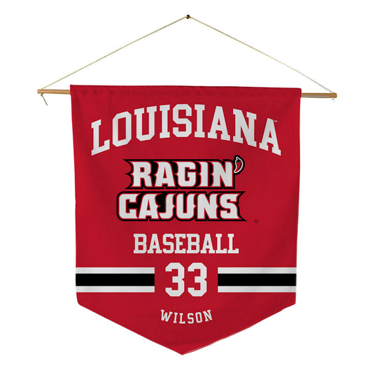 Louisiana - NCAA Baseball : Bryce Wilson - Pennant - 18" x 21"-0