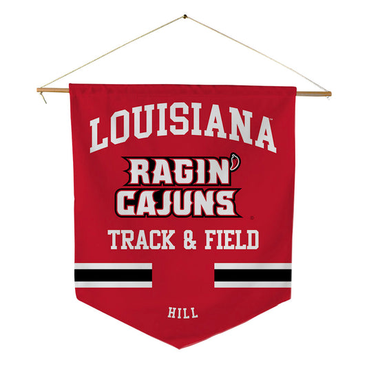 Louisiana - NCAA Women's Track & Field : Aniya Hill - Pennant - 18" x 21"-0