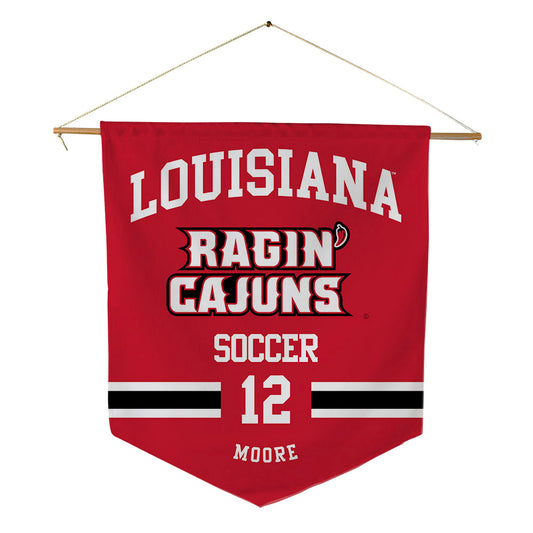 Louisiana - NCAA Women's Soccer : Sophia Moore - Pennant - 18" x 21"-0