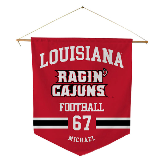 Louisiana - NCAA Football : Jayden Michael - Pennant - 18" x 21"-0