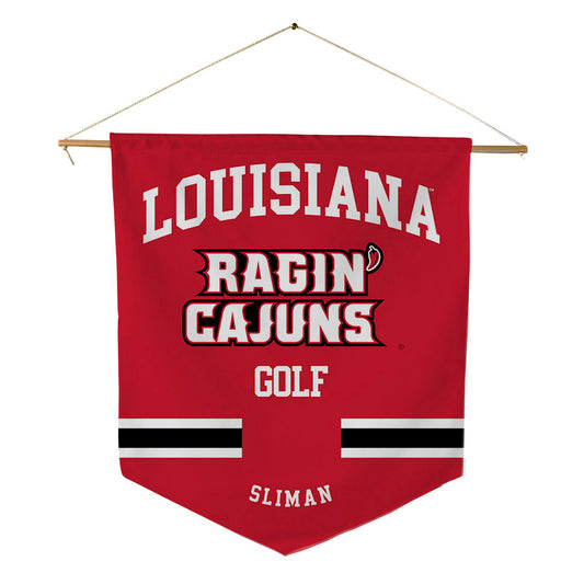 Louisiana - NCAA Men's Golf : Drew Sliman - Pennant - 18" x 21"-0