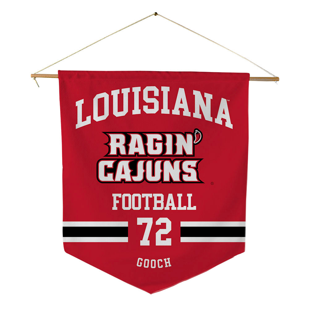 Louisiana - NCAA Football : J'Marion Gooch - Pennant - 18" x 21"-0