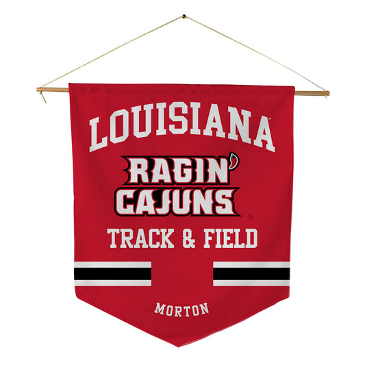 Louisiana - NCAA Women's Track & Field : Tijuanique Morton - Pennant - 18" x 21"-0