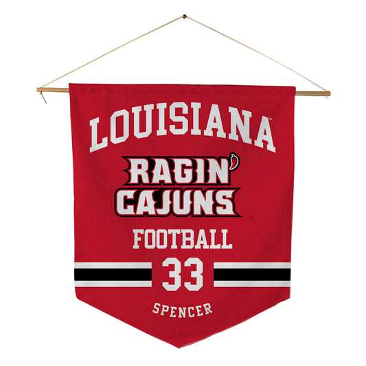 Louisiana - NCAA Football : Alexander Spencer - Pennant - 18" x 21"-0
