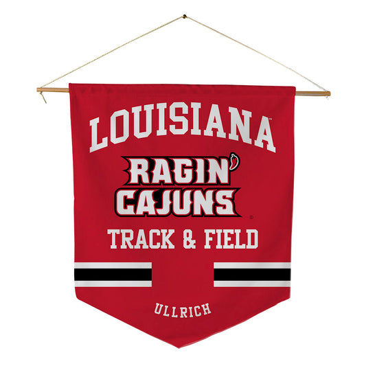 Louisiana - NCAA Men's Track & Field : Hunter Ullrich - Pennant - 18" x 21"-0