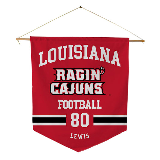 Louisiana - NCAA Football : Jayden Lewis - Pennant - 18" x 21"-0