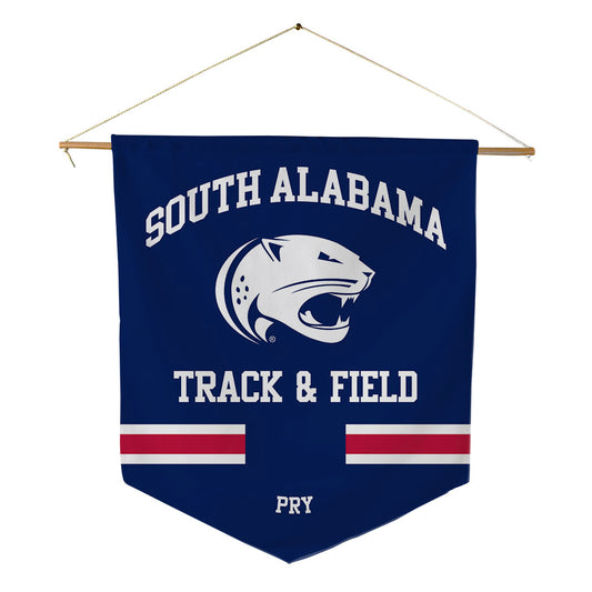 South Alabama - NCAA Women's Track & Field : Josie Pry - Pennant - 18" x 21"-0