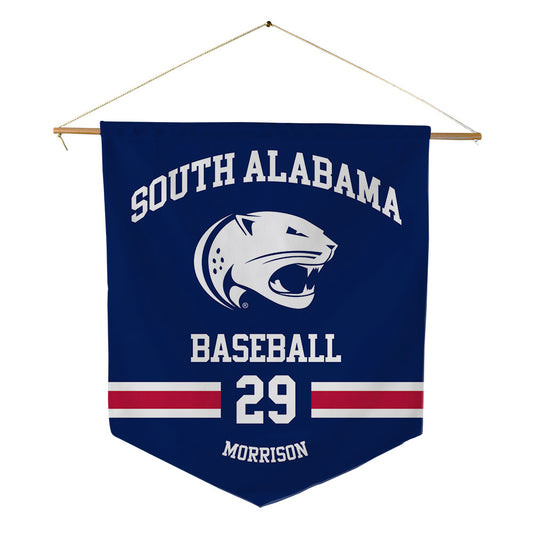 South Alabama - NCAA Baseball : Kyle Morrison - Pennant - 18" x 21"-0