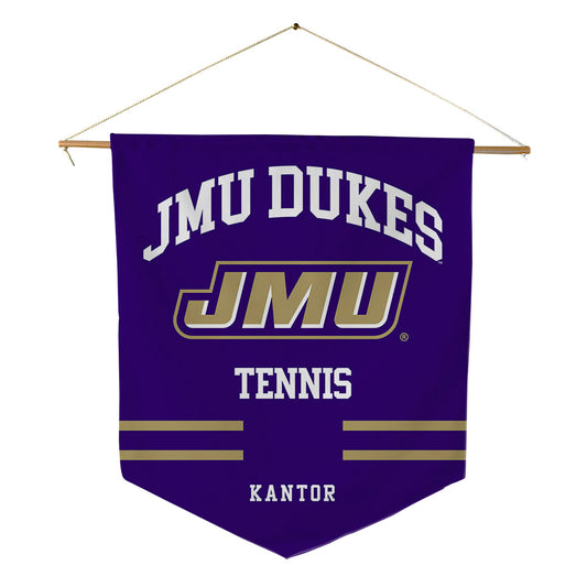 JMU - NCAA Women's Tennis : Anna Kantor - Pennant - 18" x 21"-0