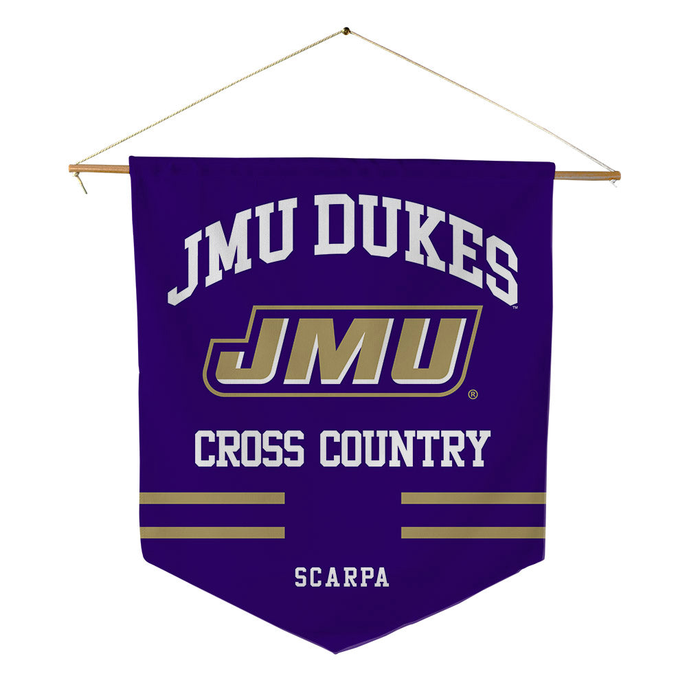 JMU - NCAA Women's Cross Country : Elizabeth Scarpa - Pennant - 18" x 21"-0