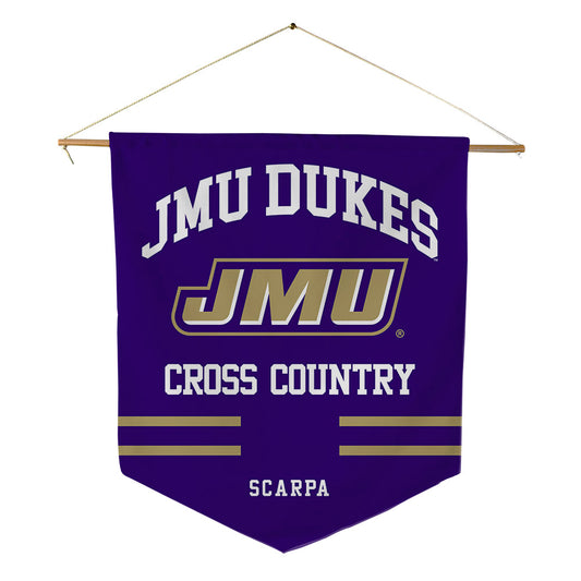 JMU - NCAA Women's Cross Country : Elizabeth Scarpa - Pennant - 18" x 21"-0