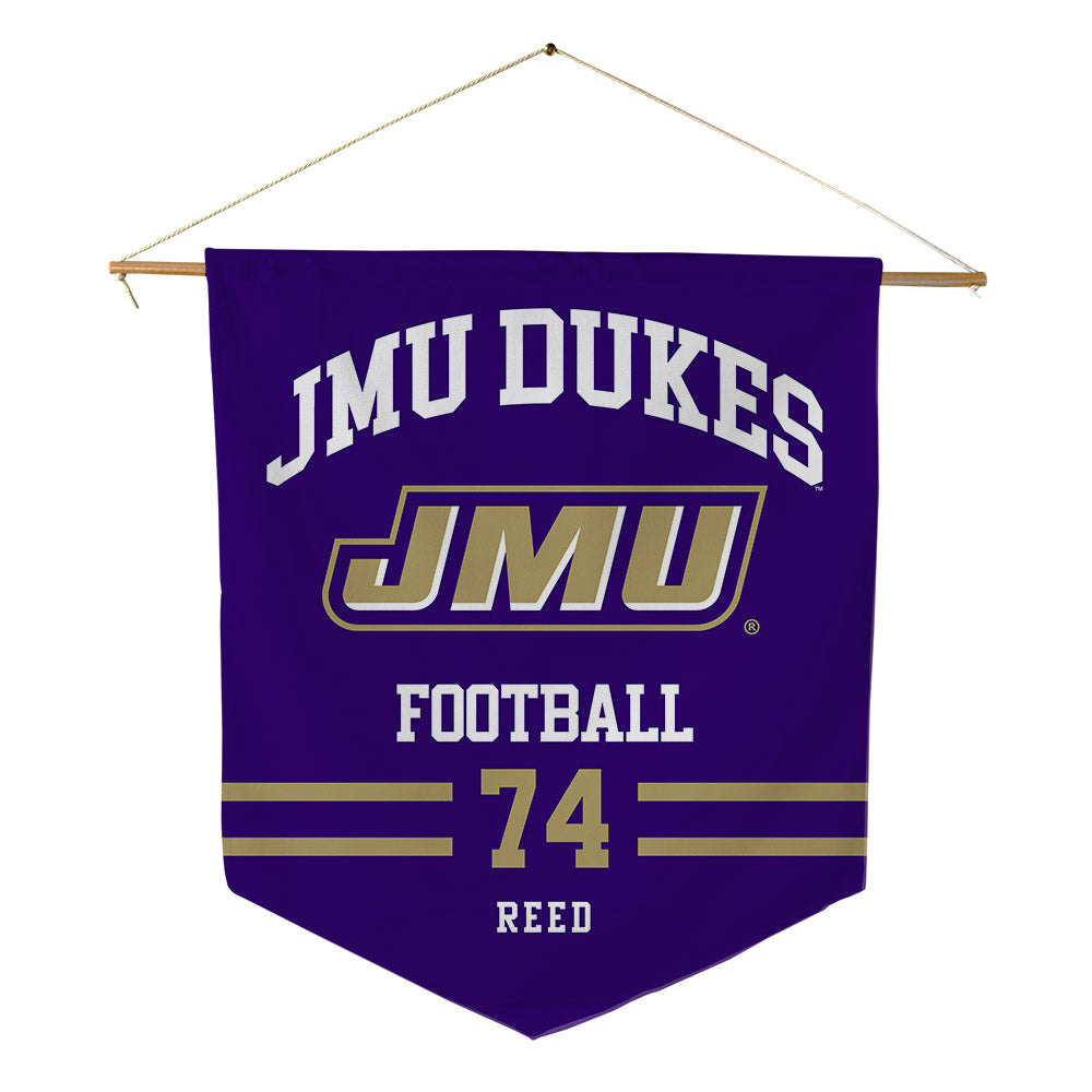 JMU - NCAA Football : Sani Reed - Pennant - 18" x 21"-0