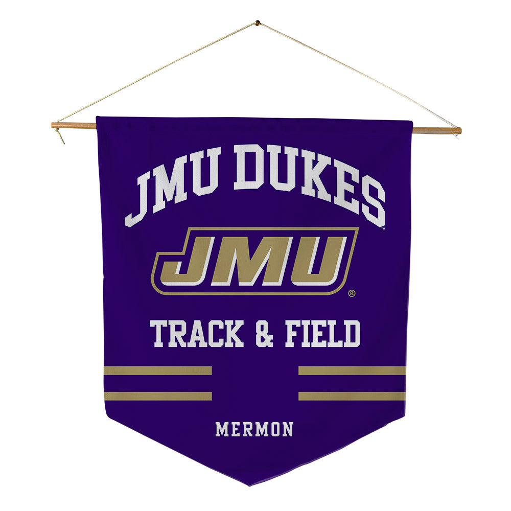 JMU - NCAA Women's Track & Field : Peyton Mermon - Pennant - 18" x 21"-0