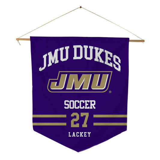JMU - NCAA Women's Soccer : Ginny Lackey - Pennant - 18" x 21"-0