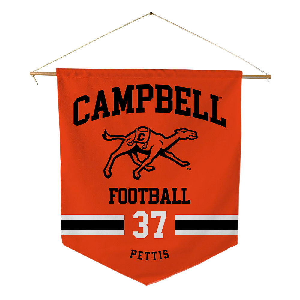 Campbell - NCAA Football : DaVonyae Pettis - Pennant - 18" x 21"-0