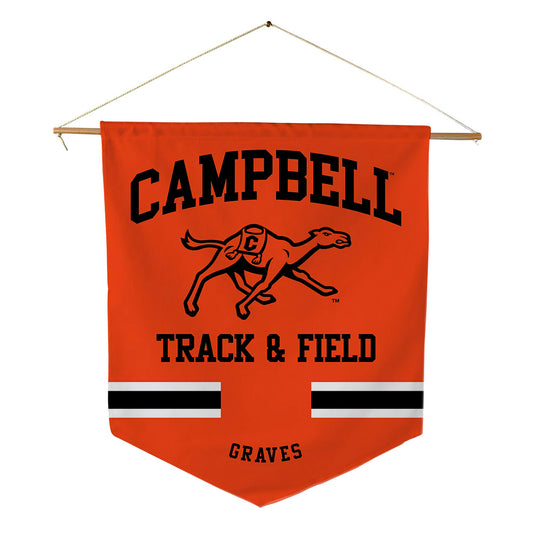 Campbell - NCAA Women's Track & Field : Elise Graves - Pennant - 18" x 21"-0