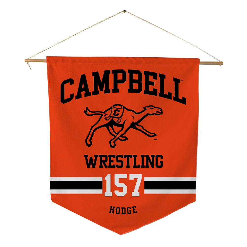 Campbell - NCAA Wrestling : Kendrick Hodge - Pennant - 18" x 21"-0