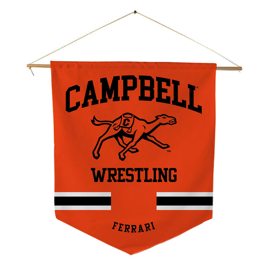 Campbell - NCAA Wrestling : Anthony Ferrari - Pennant - 18" x 21"-0