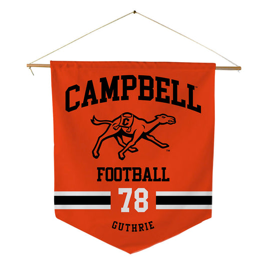 Campbell - NCAA Football : Andrew Guthrie - Pennant - 18" x 21"-0