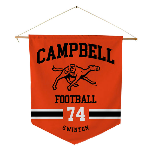 Campbell - NCAA Football : Rahshad Swinton - Pennant - 18" x 21"-0