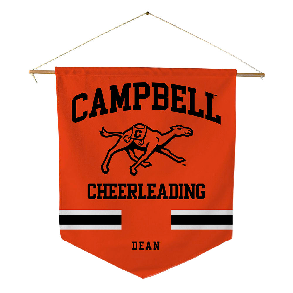 Campbell - NCAA Cheerleading : Jordan Dean - Pennant - 18" x 21"-0