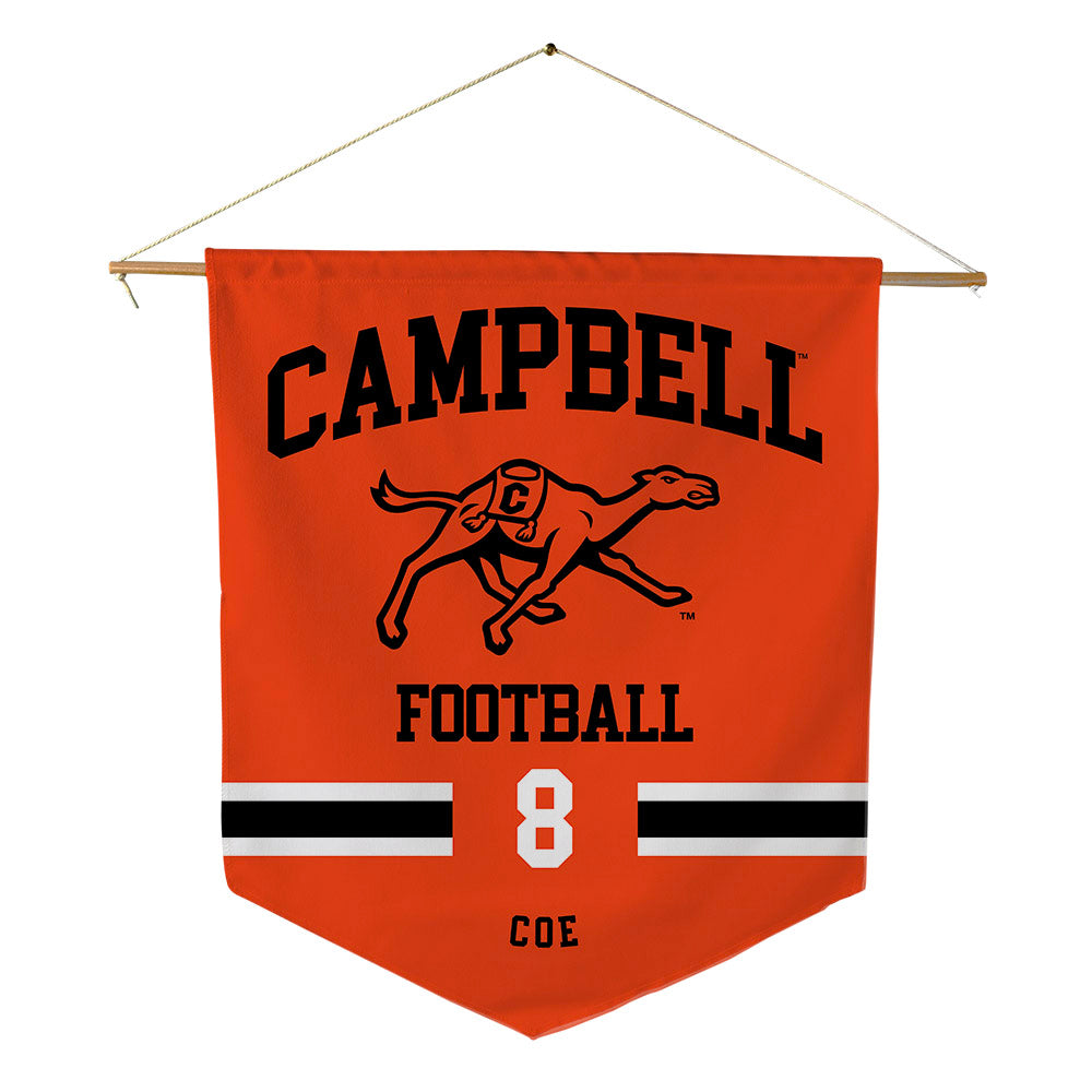 Campbell - NCAA Football : Chandler Coe - Pennant - 18" x 21"-0