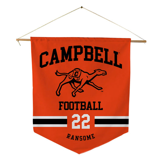 Campbell - NCAA Football : Greg Ransome - Pennant - 18" x 21"-0