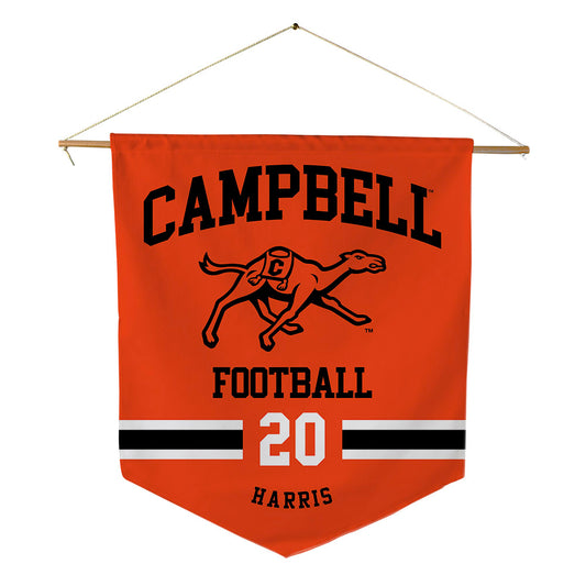 Campbell - NCAA Football : Gavin Harris - Pennant - 18" x 21"-0