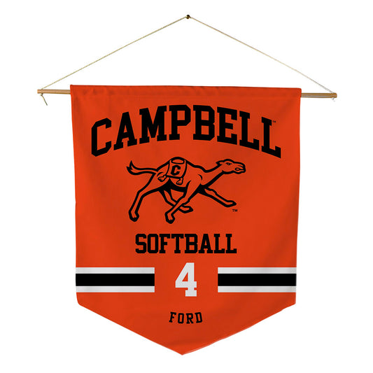 Campbell - NCAA Softball : Madison Ford - Pennant - 18" x 21"-0