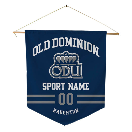 Old Dominion - NCAA Football : Leon Haughton - Pennant - 18" x 21"-0
