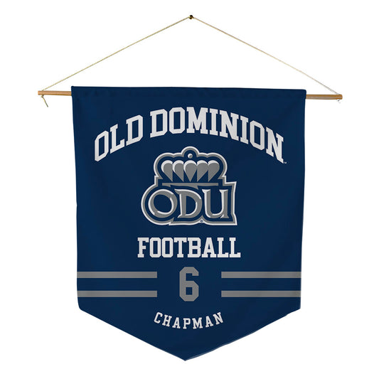 Old Dominion - NCAA Football : Montrell Chapman - Pennant - 18" x 21"-0