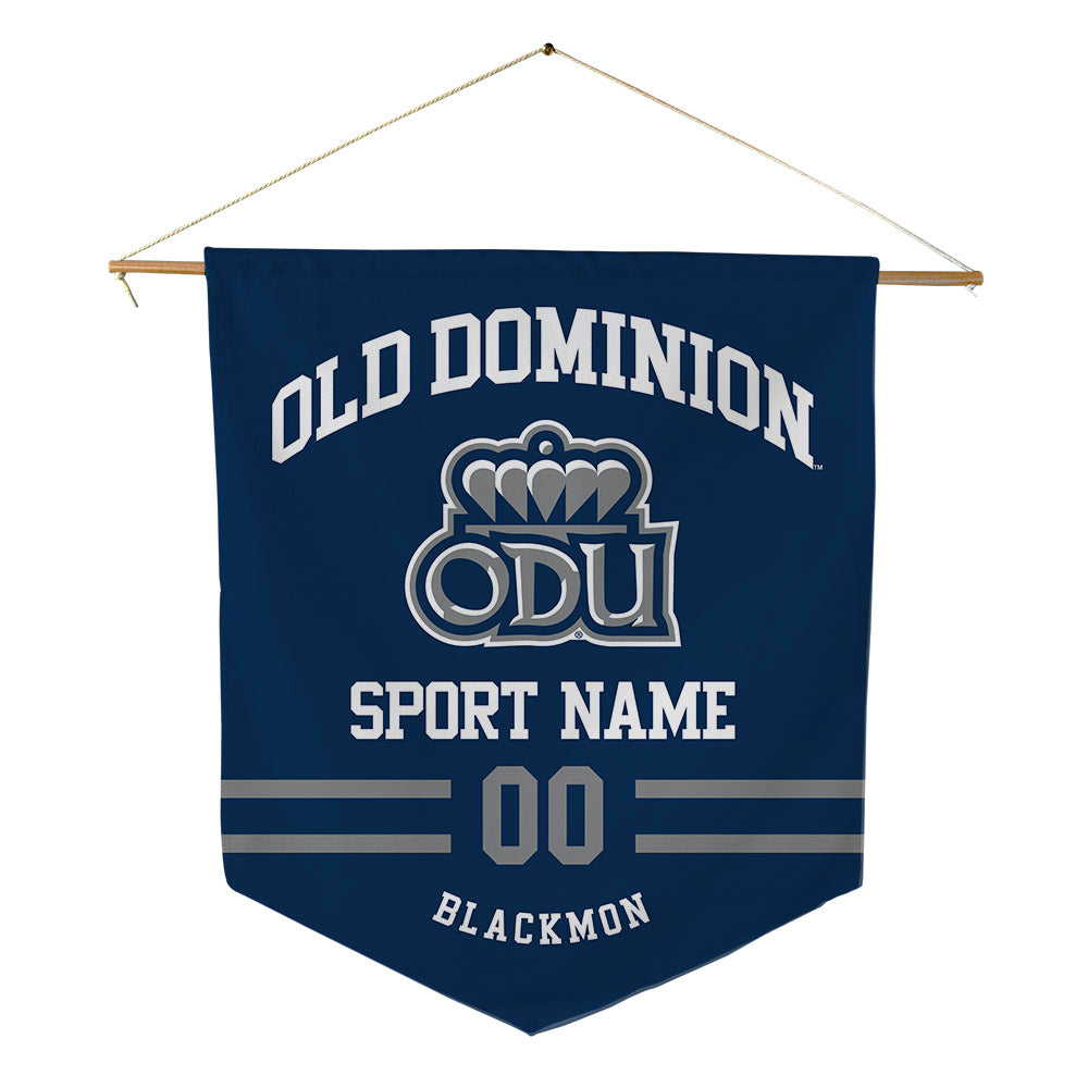 Old Dominion - NCAA Football : Zialis Blackmon - Pennant - 18" x 21"-0