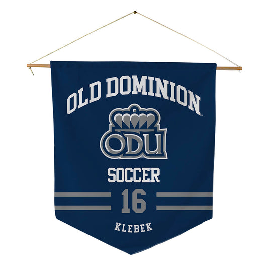 Old Dominion - NCAA Women's Soccer : Laura Klebek - Pennant - 18" x 21"-0