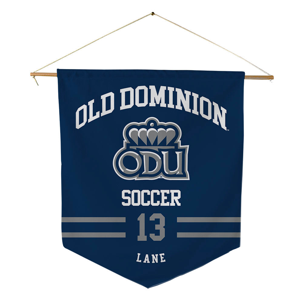 Old Dominion - NCAA Men's Soccer : Jake Lane - Pennant - 18" x 21"-0