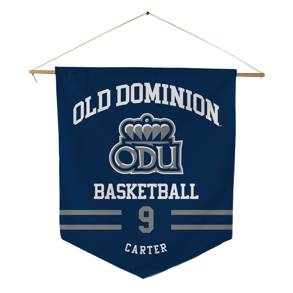 Old Dominion - NCAA Women's Basketball : Dalanna Carter - Pennant - 18" x 21"-0
