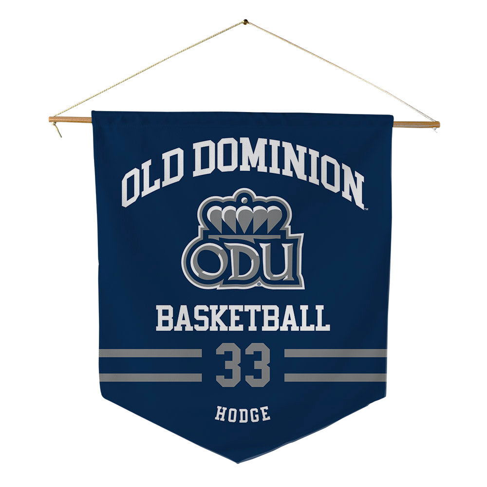 Old Dominion - NCAA Men's Basketball : William Hodge - Pennant - 18" x 21"-0