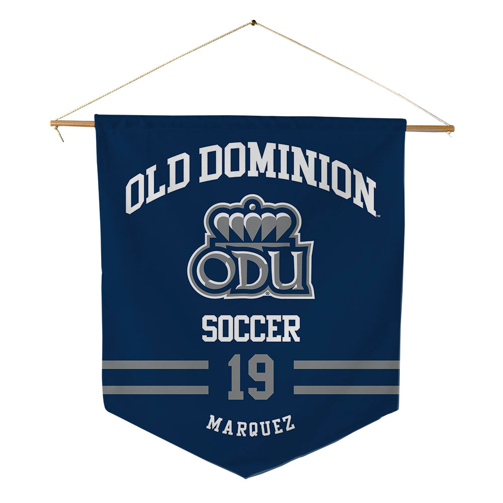 Old Dominion - NCAA Men's Soccer : Jaykob Marquez - Pennant - 18" x 21"-0