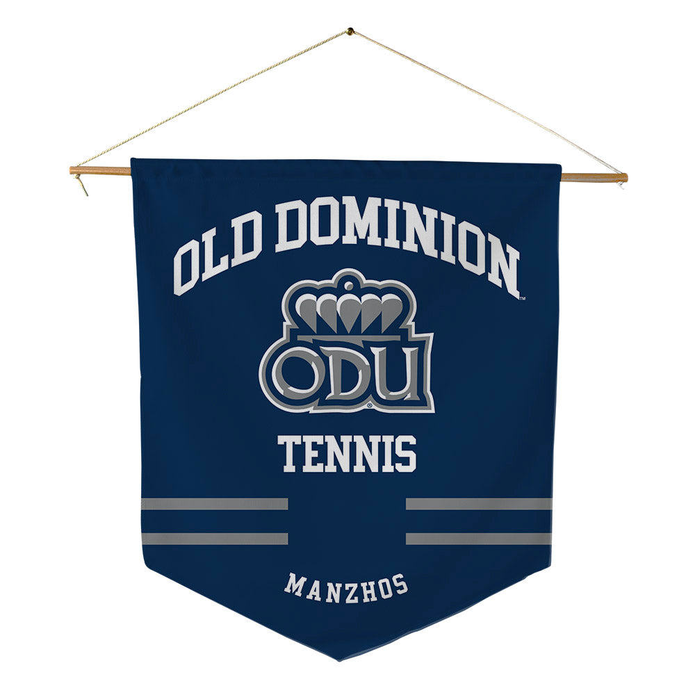Old Dominion - NCAA Women's Tennis : Uladzislava Manzhos - Pennant - 18" x 21"-0
