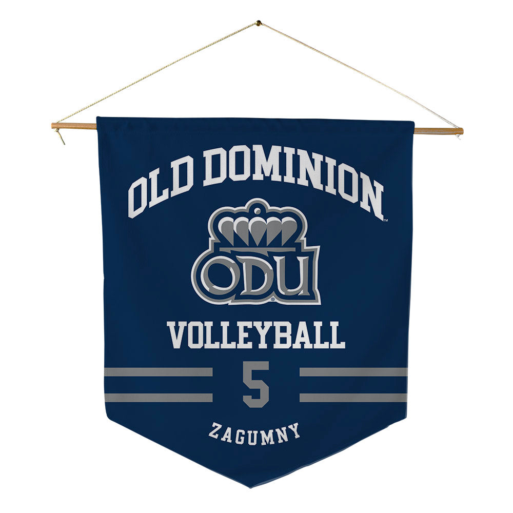 Old Dominion - NCAA Women's Volleyball : Wiktoria Zagumny - Pennant - 18" x 21"-0