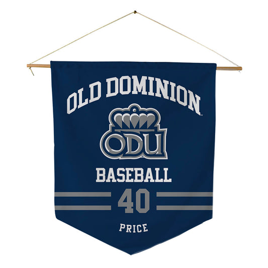 Old Dominion - NCAA Baseball : Kenneth Price - Pennant - 18" x 21"-0
