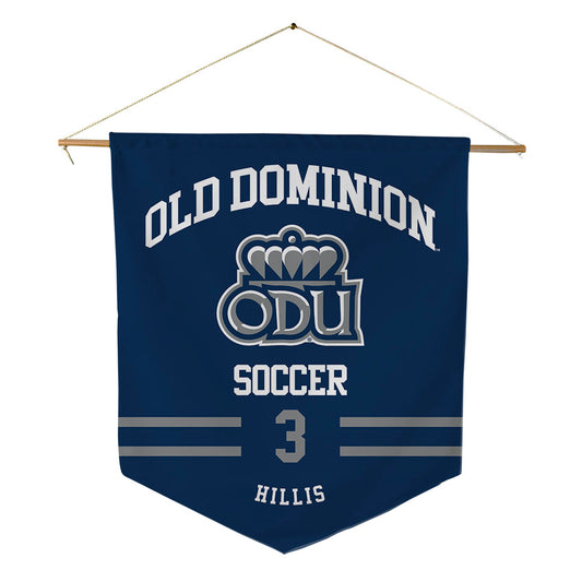 Old Dominion - NCAA Women's Soccer : Grace Hillis - Pennant - 18" x 21"-0