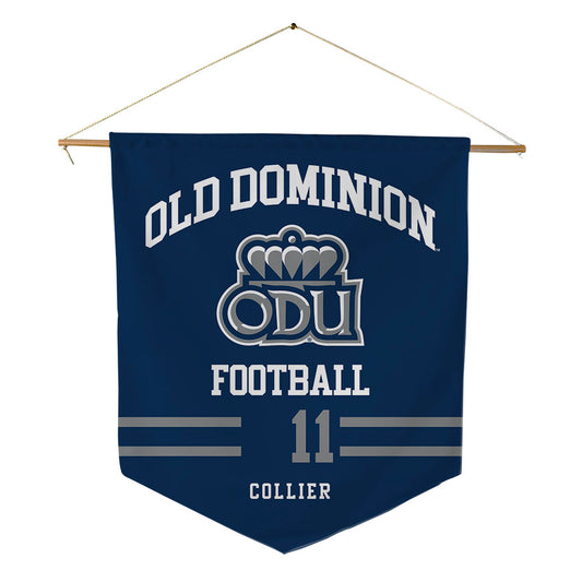 Old Dominion - NCAA Football : Kollin Collier - Pennant - 18" x 21"-0