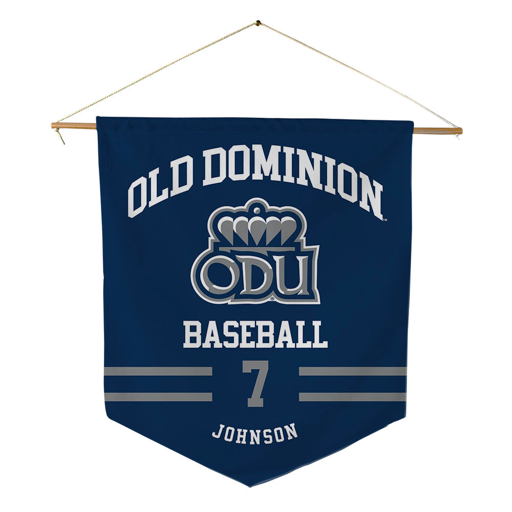 Old Dominion - NCAA Baseball : Will Johnson - Pennant - 18" x 21"-0