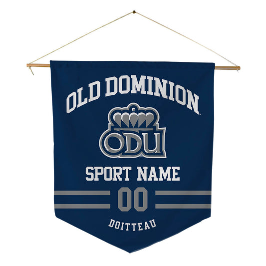 Old Dominion - NCAA Men's Tennis : Julien Doitteau - Pennant - 18" x 21"-0