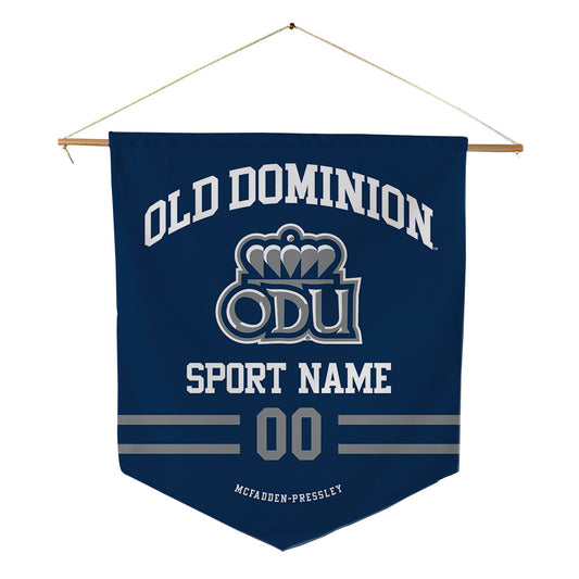 Old Dominion - NCAA Football : Lorenzo McFadden-Pressley - Pennant - 18" x 21"-0