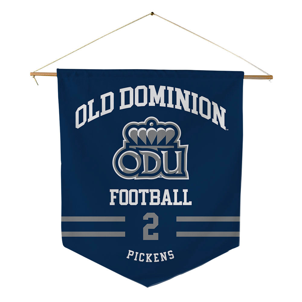 Old Dominion - NCAA Football : Daniel Pickens - Pennant - 18" x 21"-0
