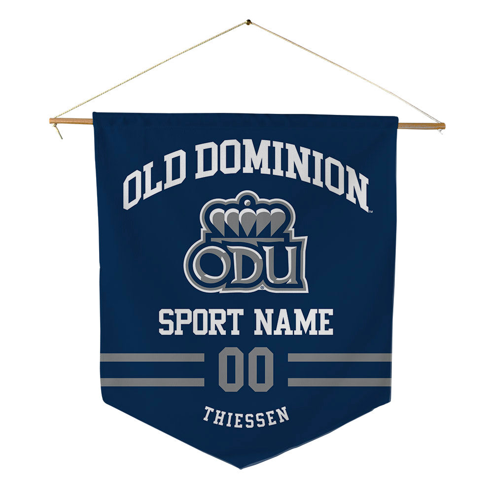 Old Dominion - NCAA Women's Volleyball : Avery Thiessen - Pennant - 18" x 21"-0