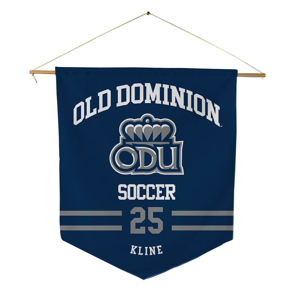 Old Dominion - NCAA Women's Soccer : Emme Kline - Pennant - 18" x 21"-0